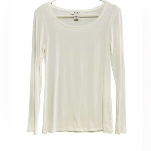 WHBM/Basic shirt long sleeve/white color/Size XXS